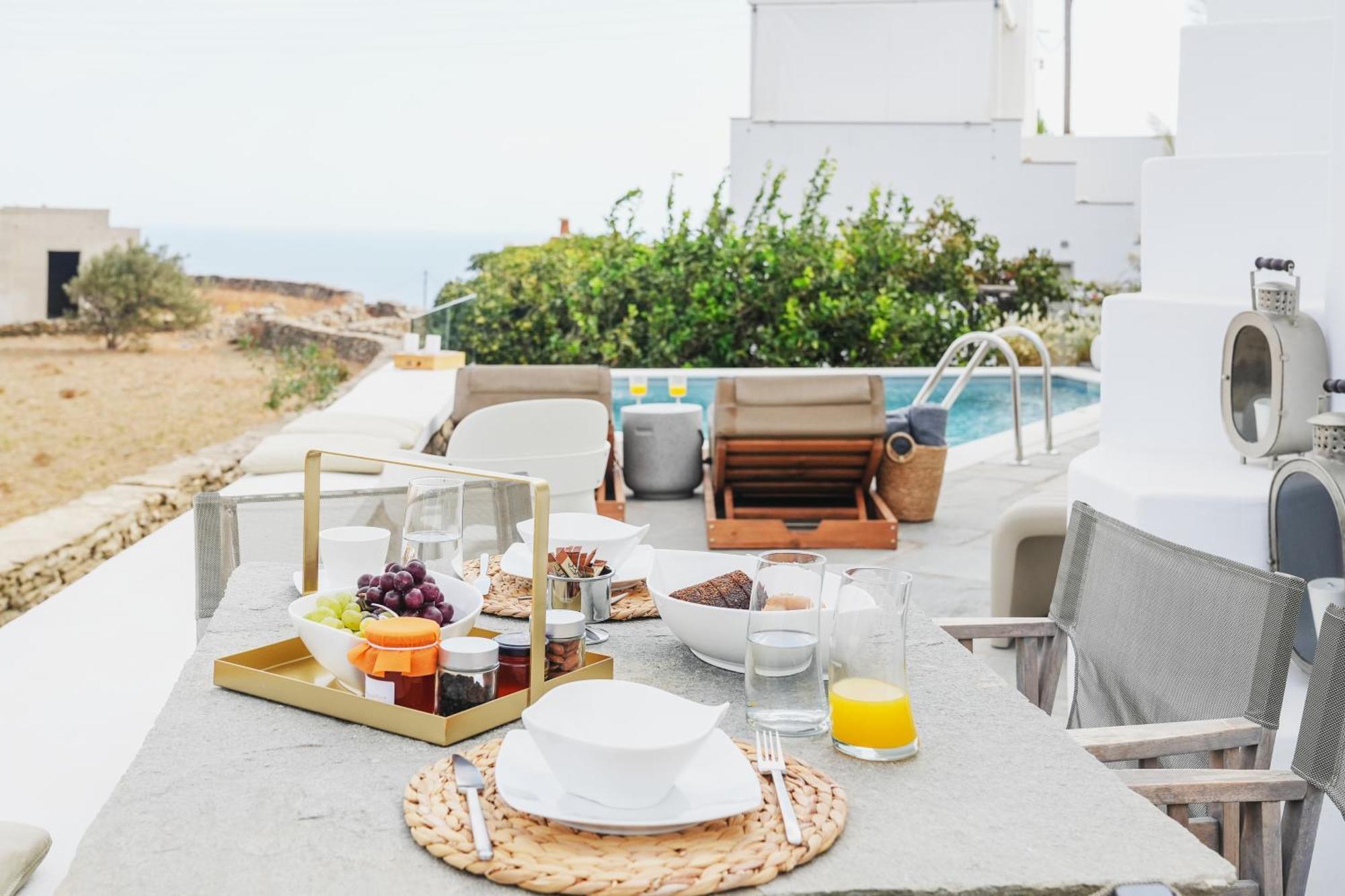 Villa Arades Sifnos With Private Pool Apollonía Buitenkant foto