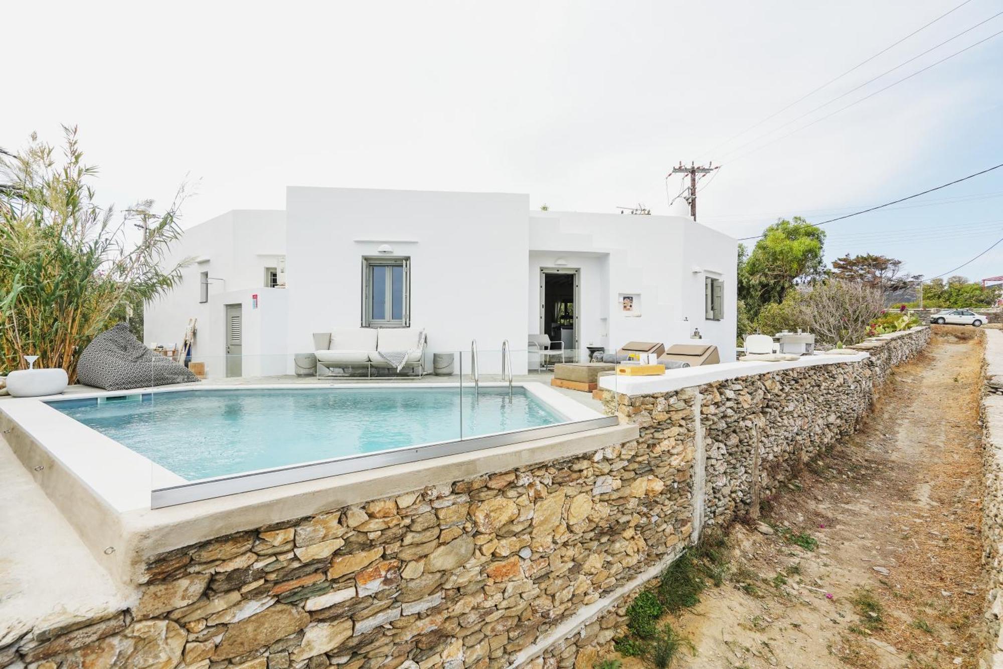 Villa Arades Sifnos With Private Pool Apollonía Buitenkant foto
