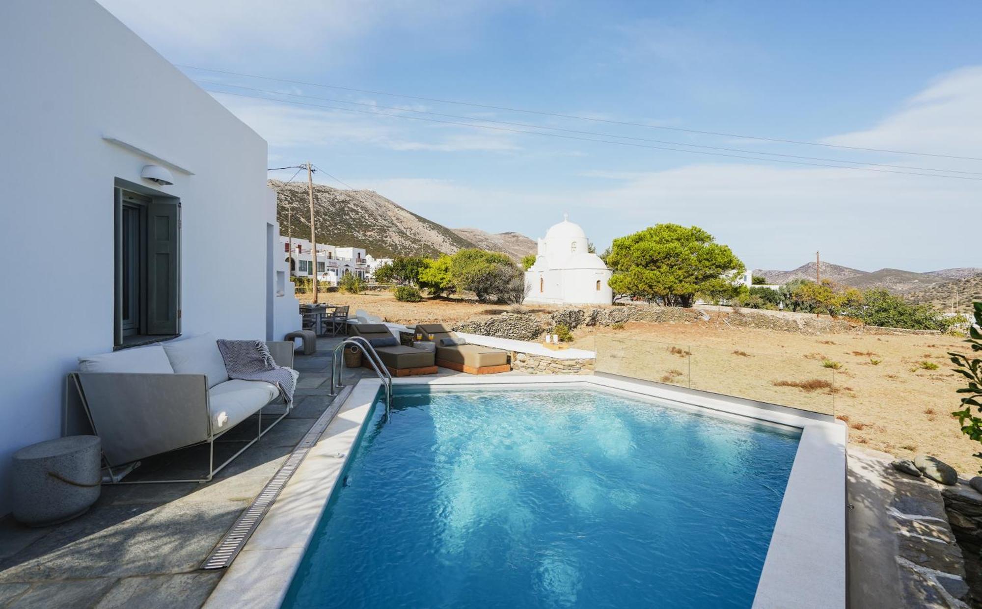 Villa Arades Sifnos With Private Pool Apollonía Buitenkant foto